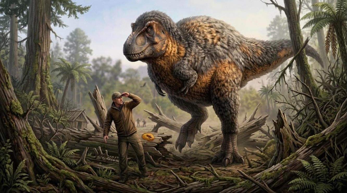 Was Tyrannosaurus Rex really a giant fluffy chicken? Here is what the ...