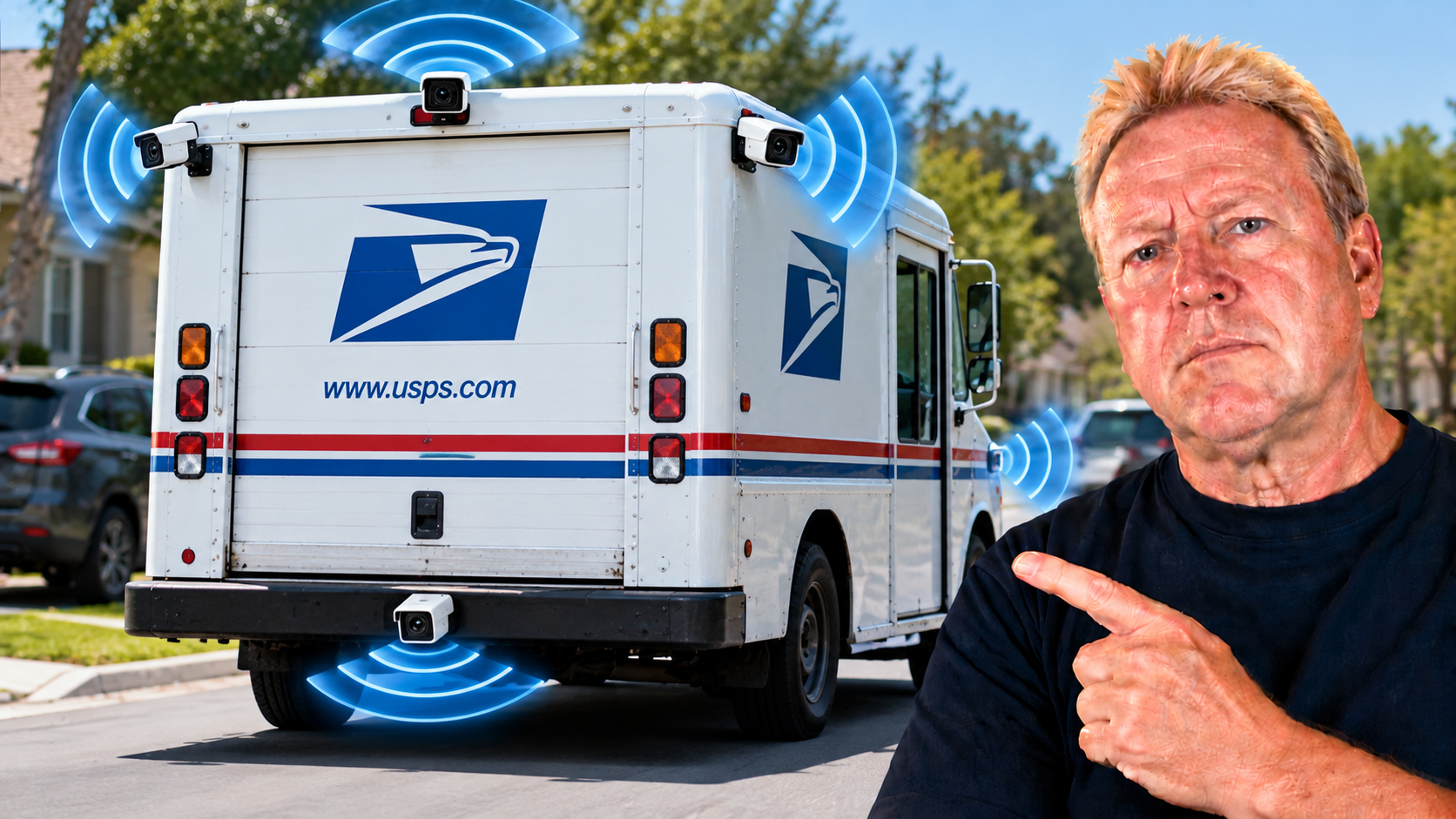 USPS said its camera trial was for road safety - data retention ...