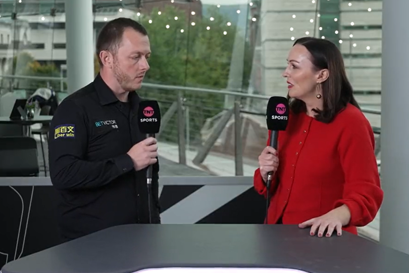 Fans rally around Mark Allen after emotional interview that left ...