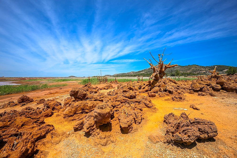 The surprising reason this river runs red