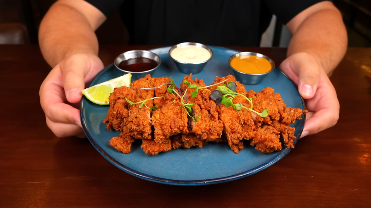 Chef reveals how her restaurant makes extra-crispy fried chicken