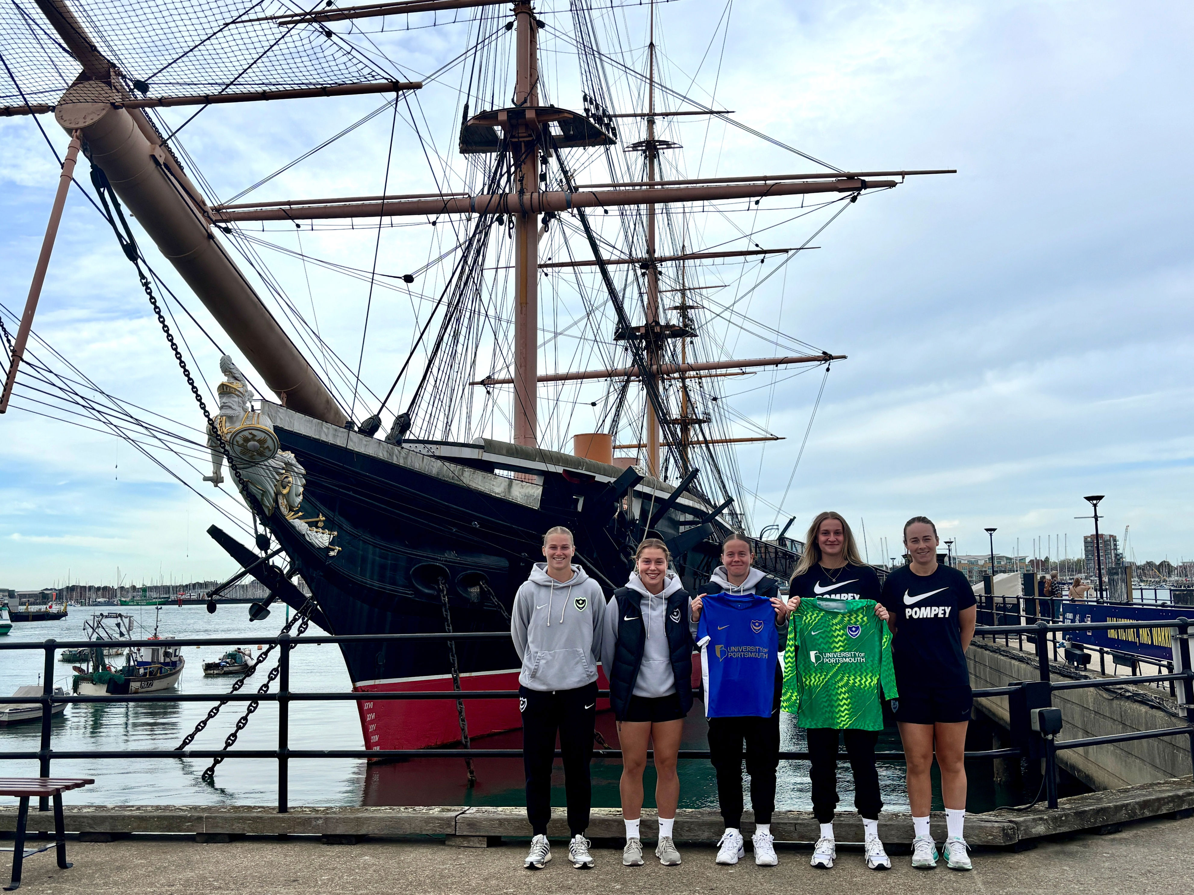 Pompey women build stronger ties with city's community