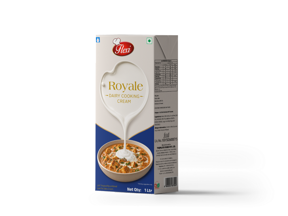 Tropolite launches Flexi Royale dairy cooking cream for professional ...