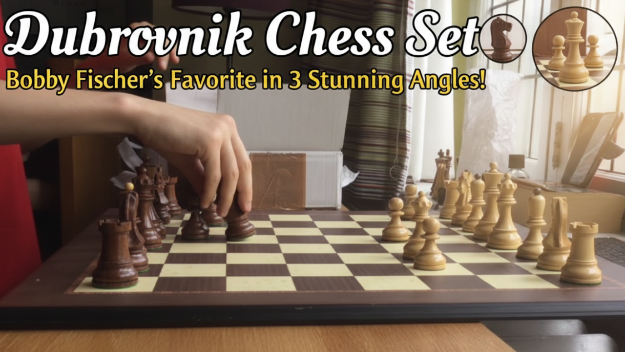 Dubrovnik chess set unboxing: Bobby Fischer’s favorite in 3 stunning ...