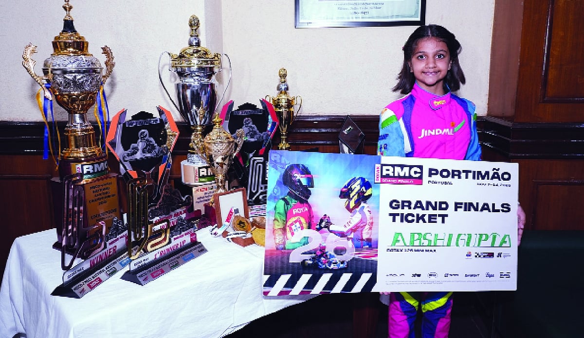 Arshi Gupta becomes world's youngest to win Rotax MAX Challenge Mini title