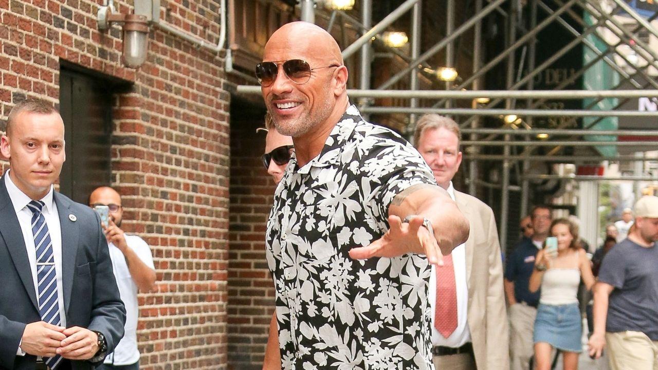 Dwayne 'The Rock' Johnson looks unrecognizable as he transforms into an ...