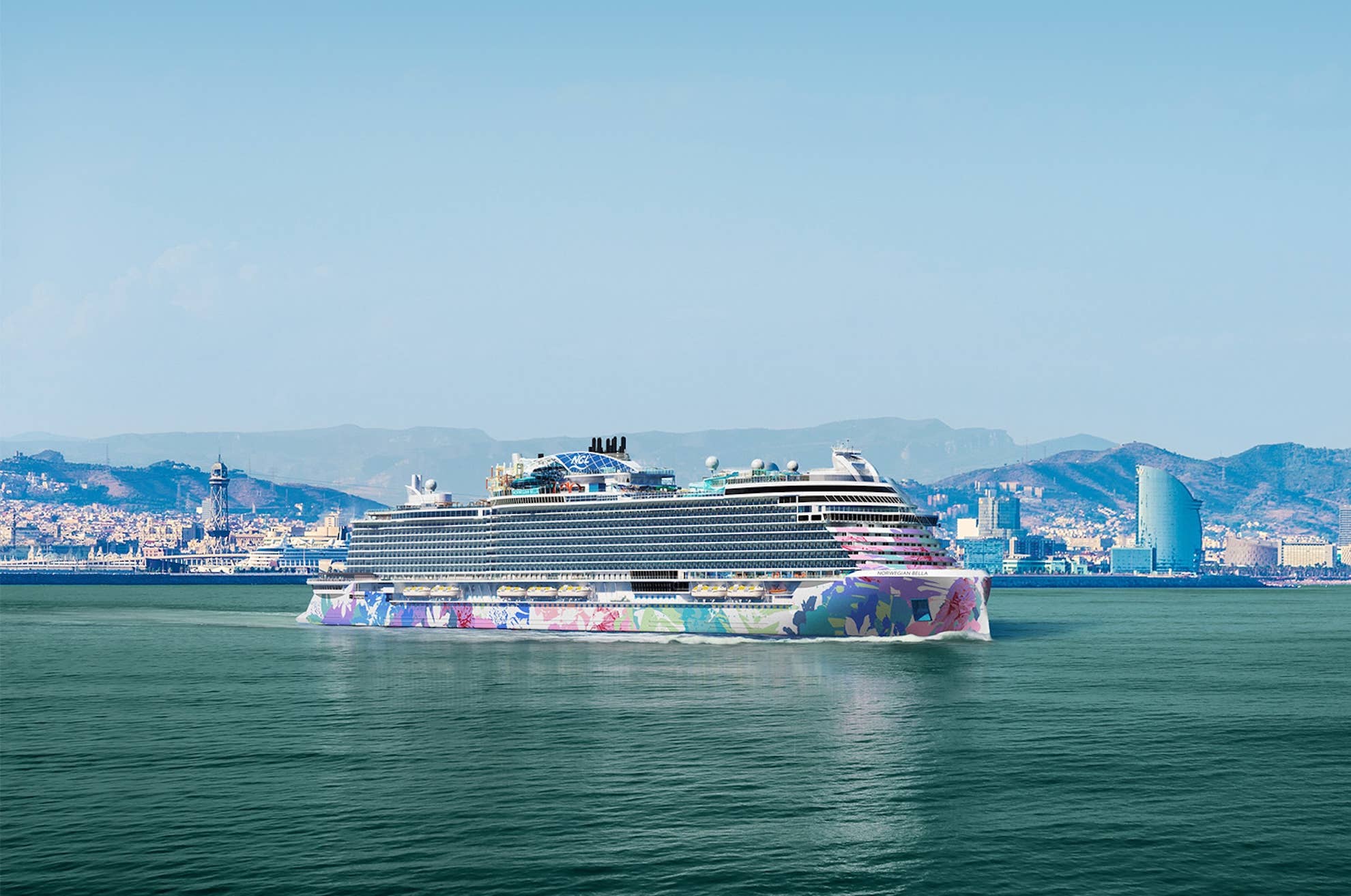 NCL’s next European flagship offers way more space to lounge