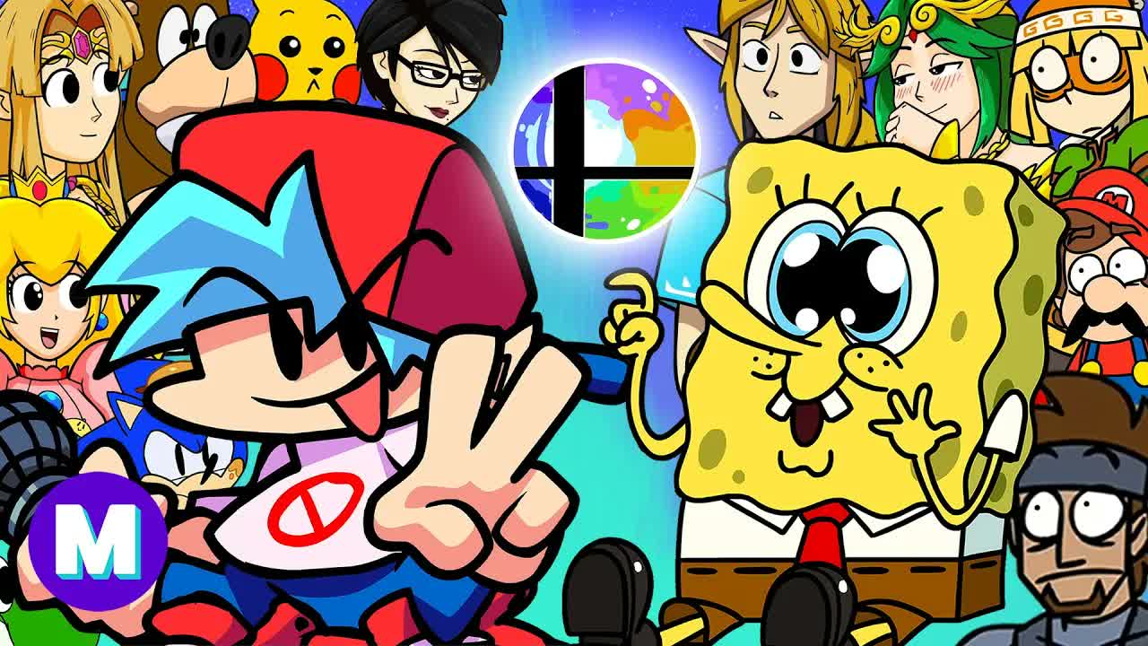 SpongeBob enters the most unusual world he could ever imagine