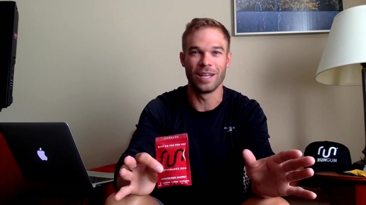 Nick Symmonds compares launching Run Gum with Olympic racing