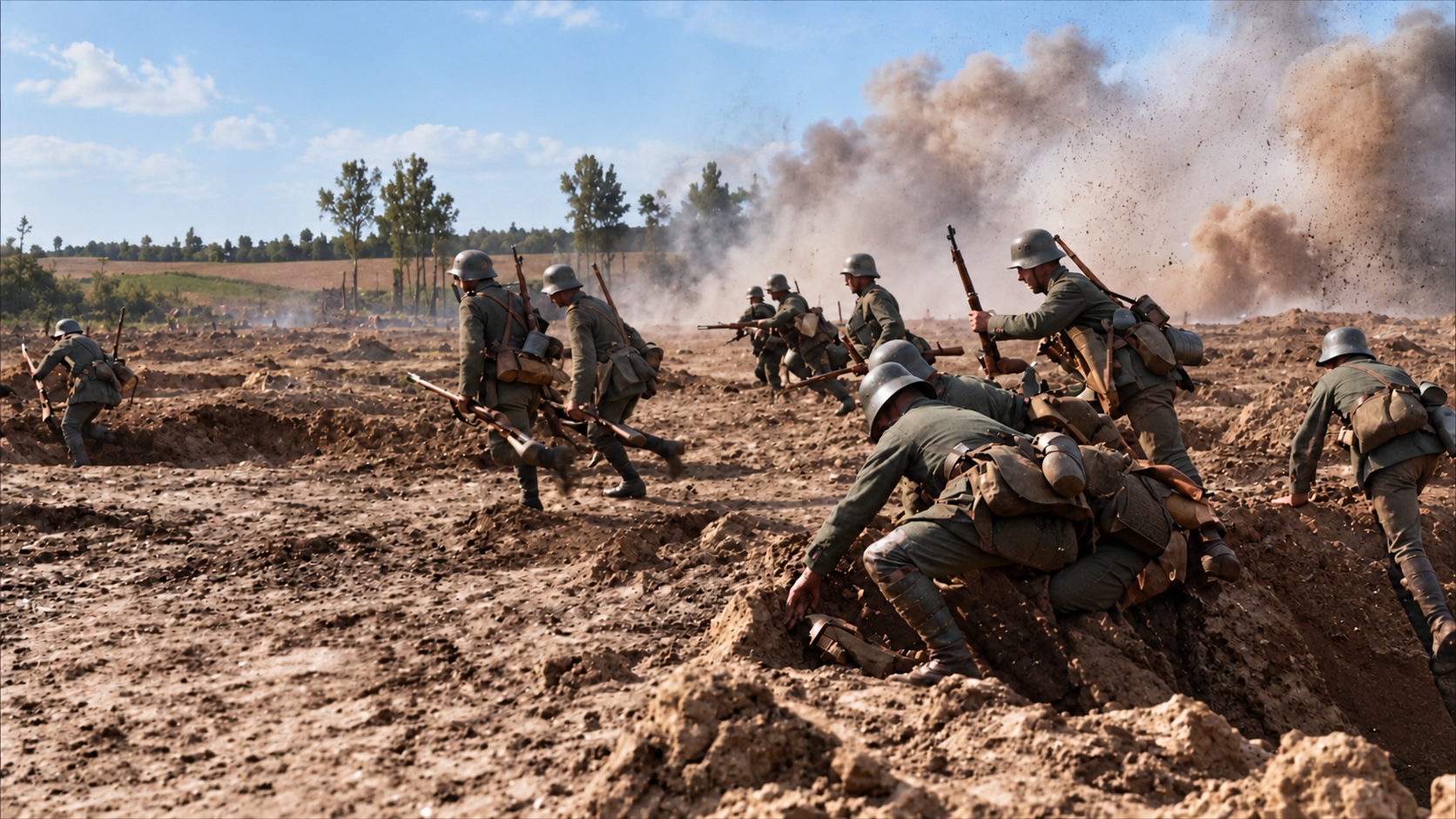 Germany found a way through WWI trenches. Then its stormtroopers outran ...