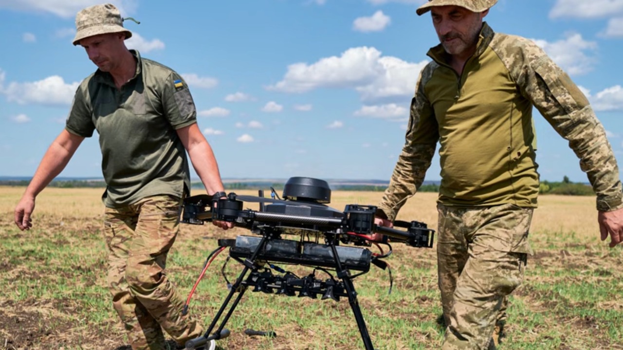 Watch Ukraine launch hundreds of bomber drones against Russian ...