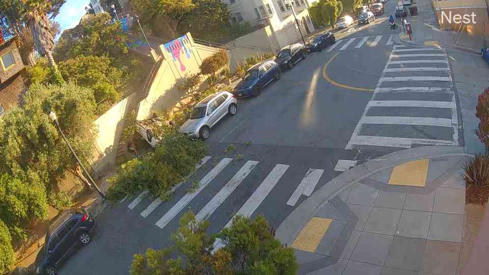 Watch a car fly over the Sanchez Street steps in San Francisco ...