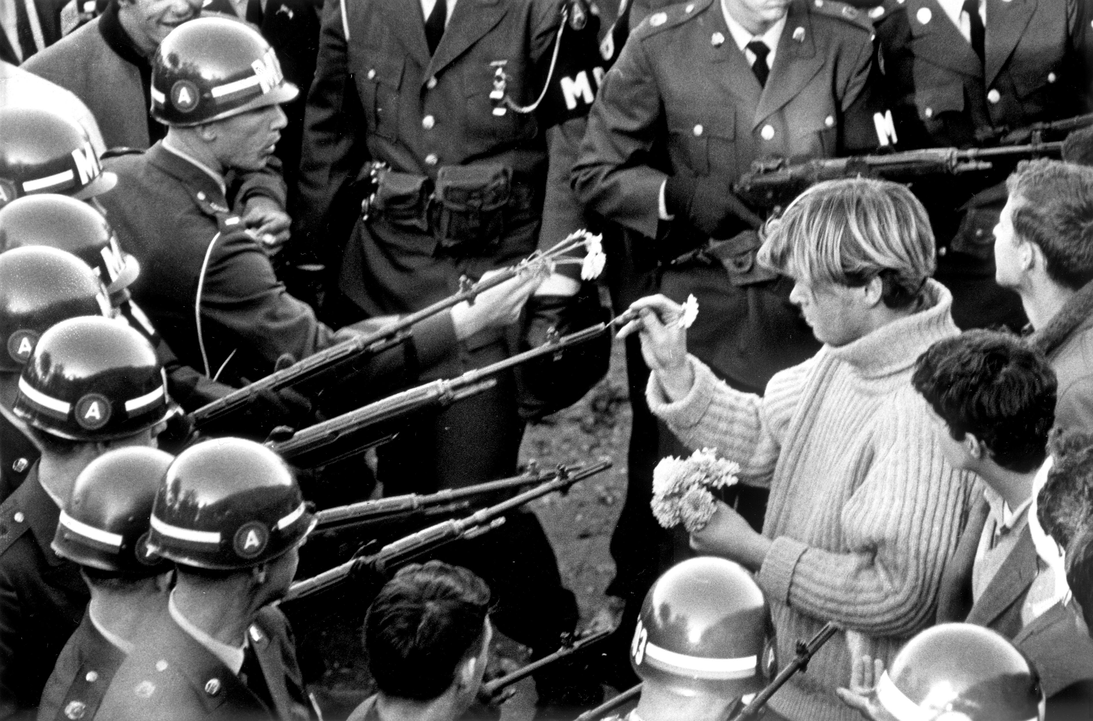 When protesters tried to levitate the Pentagon and produced an anti-war ...
