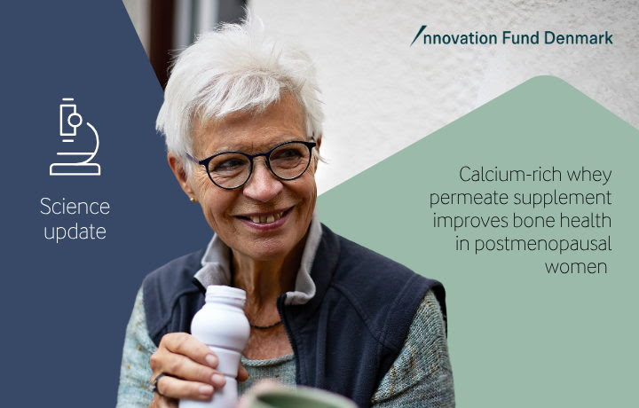 Study finds calcium-rich whey permeate helps maintain bone mineral density