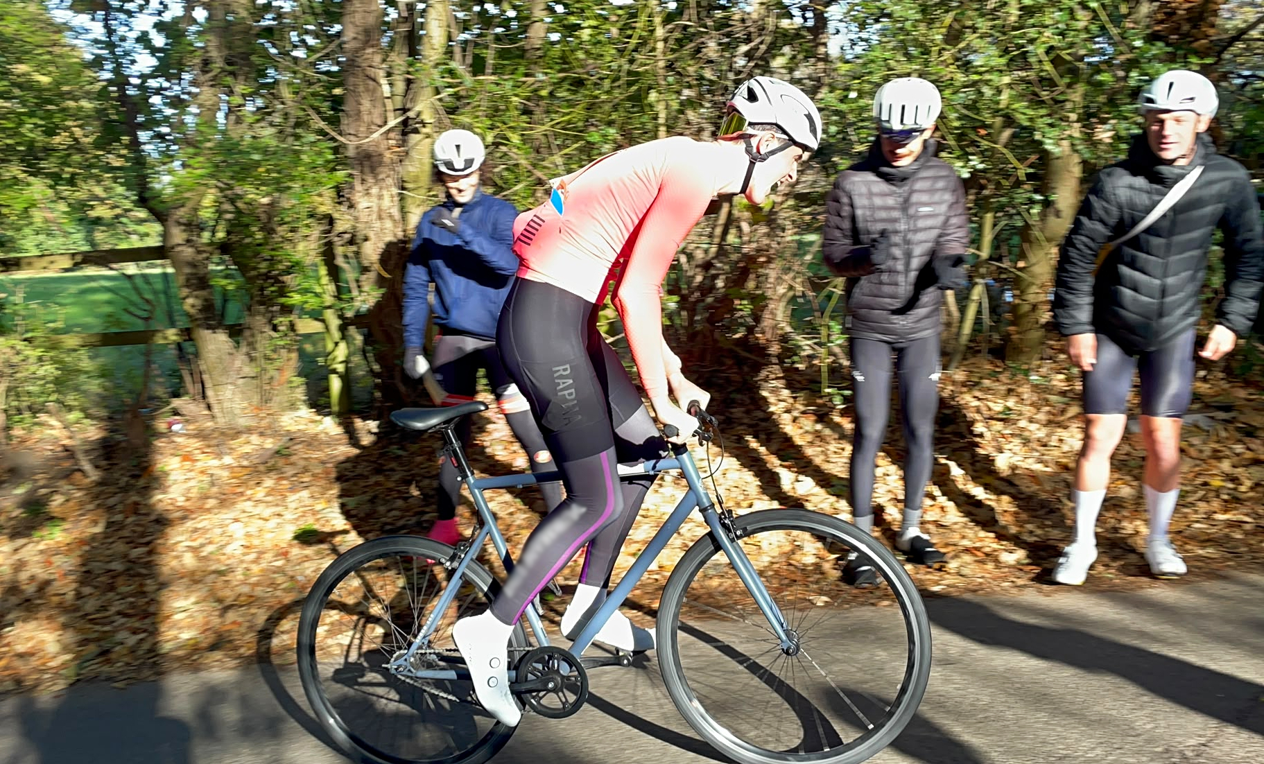 I raced a hill-climb competition on a cheap single-speed bike, and just ...