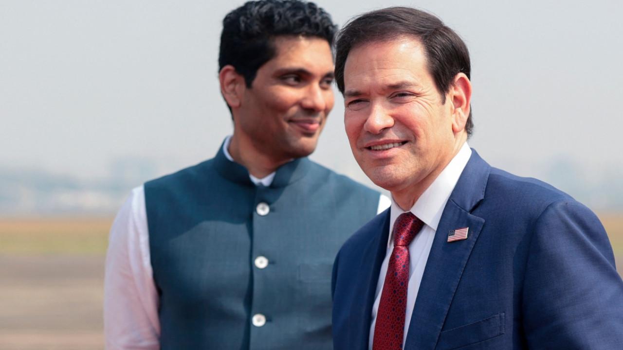Video: Marco Rubio arrives in Jamnagar to visit Reliance refinery