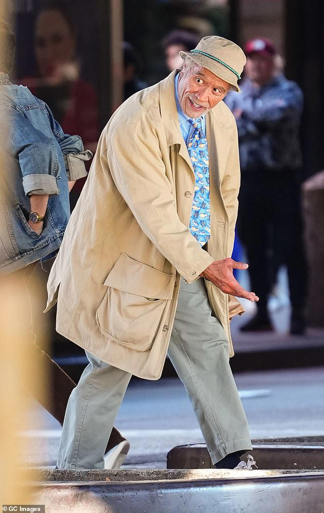 Dwayne Johnson undergoes shock transformation into elderly man on ...