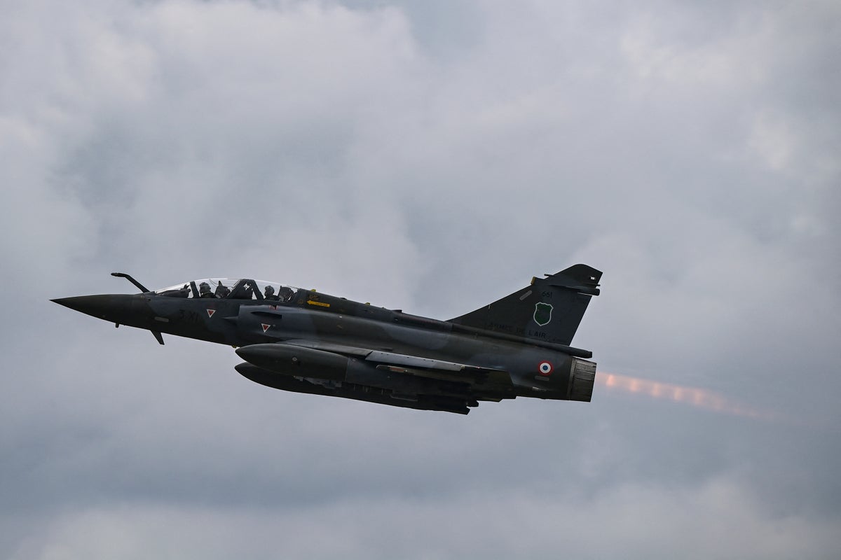 Fighter jet crashes and explodes into fireball in France killing one