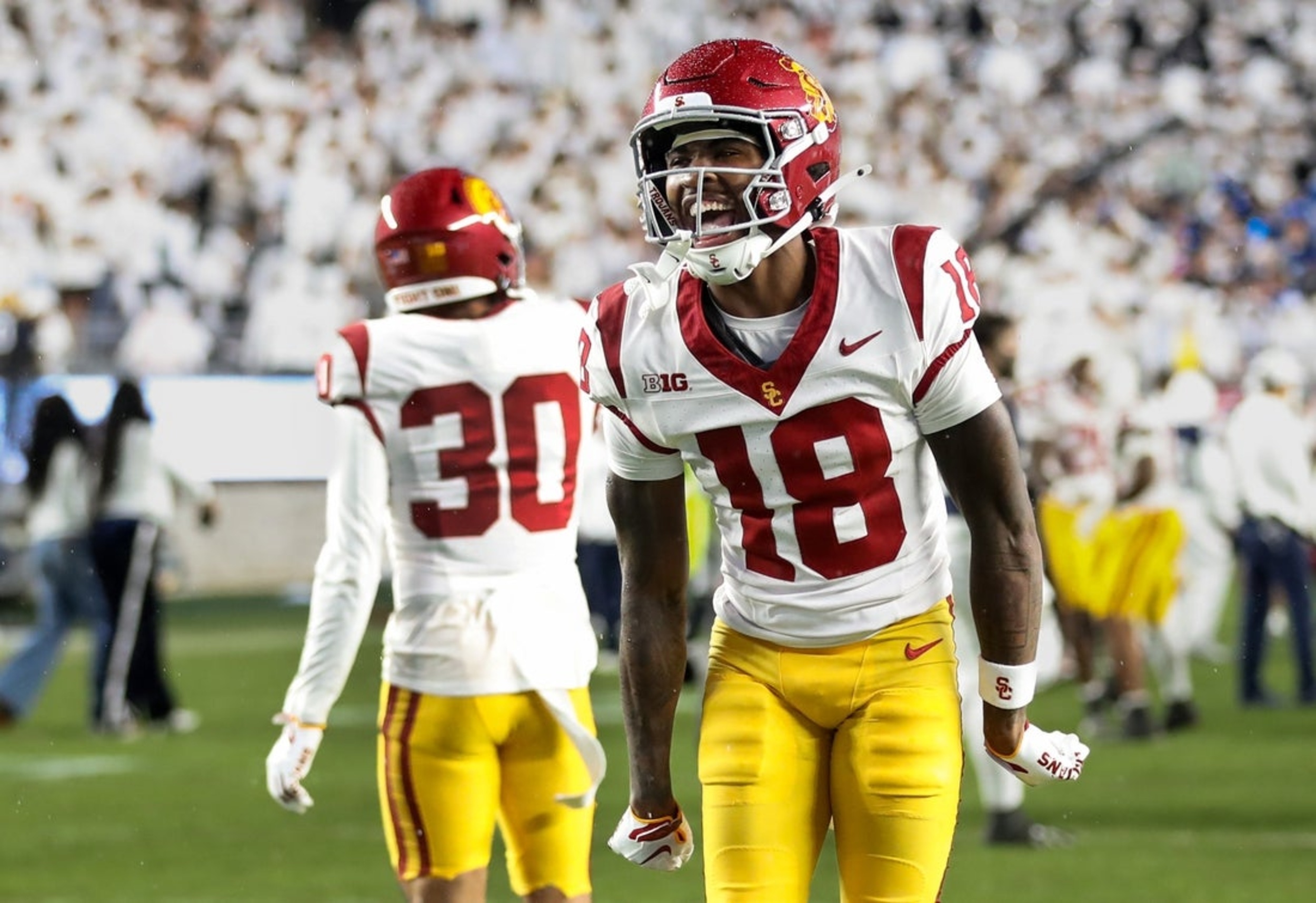 No. 16 USC begins daunting stretch with road test at Wisconsin