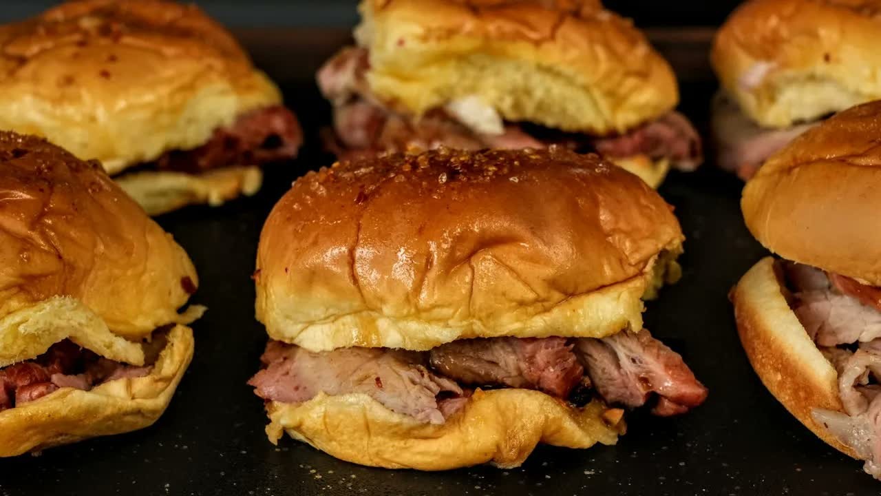 Tommy makes smoked pork sliders on the Asmoke AS350 pellet grill