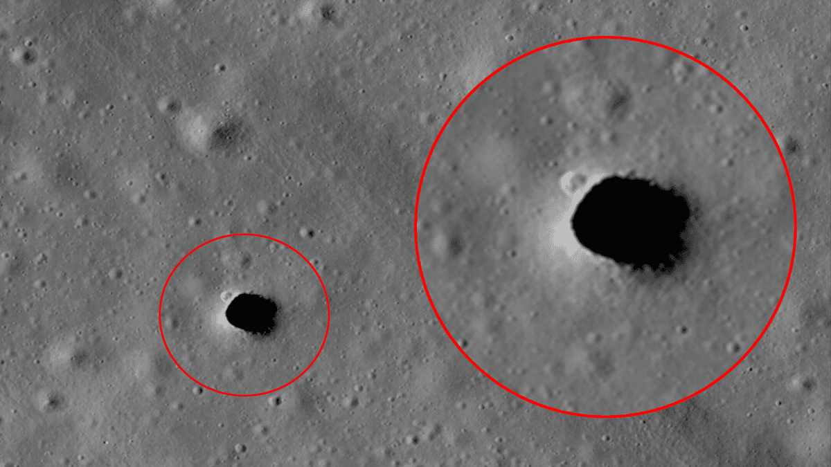 There's a suspicious-looking hole on the Moon, and NASA's going to ...