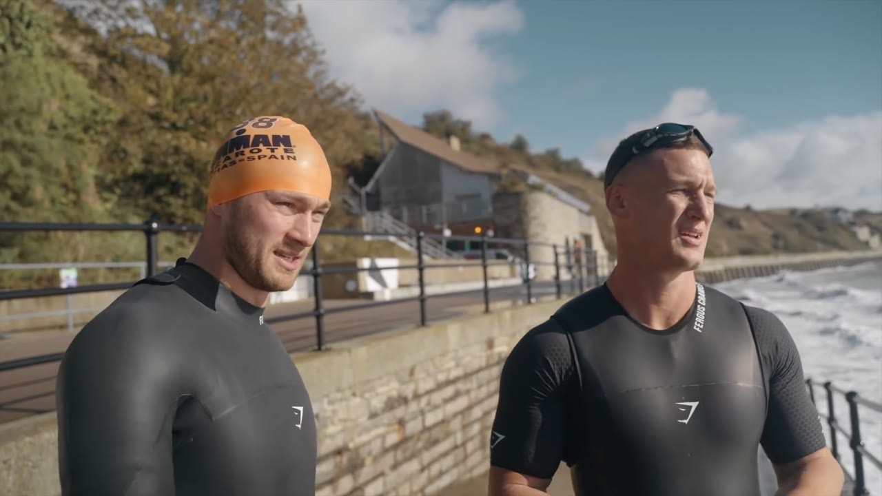 Bodybuilder faces a 750-meter swim, 12-mile bike ride, and 3-mile run