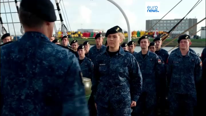 Dutch Crown Princess Amalia promoted to sergeant in naval ceremony