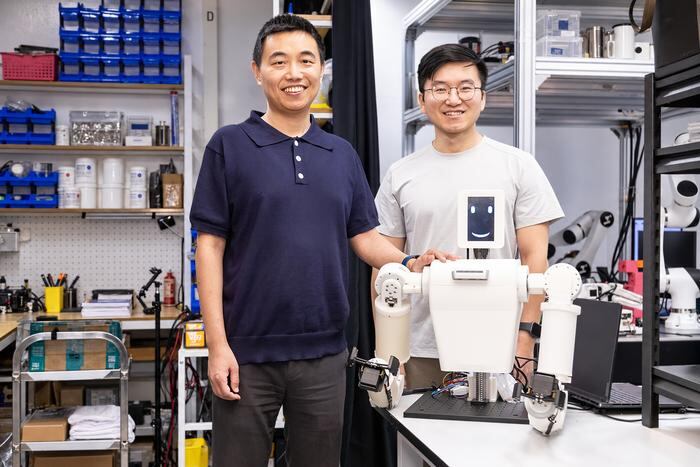 HKUST develops human-touch-sensing robotic arm EmArm
