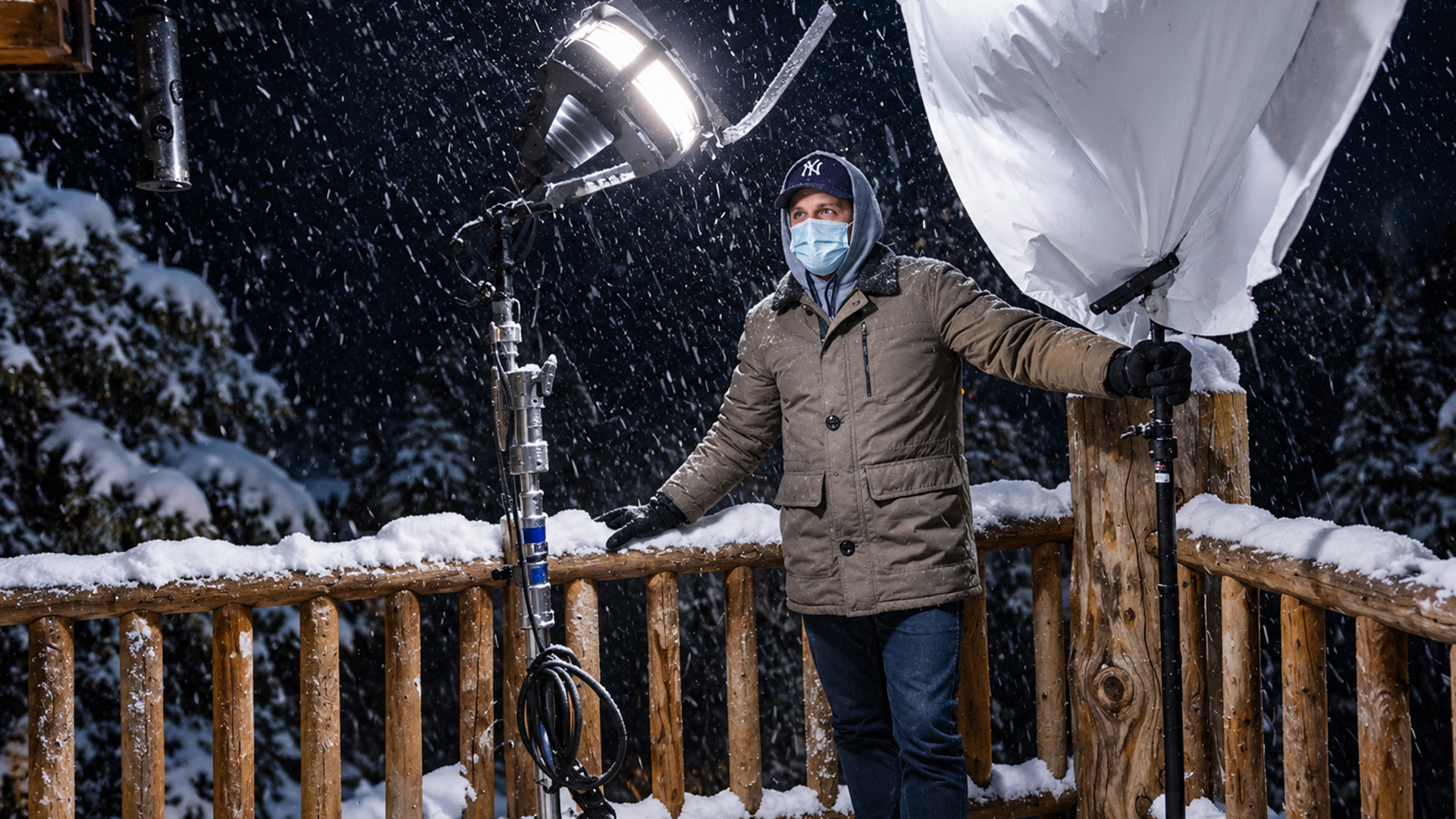 Can they finish this Pokémon film during a snowstorm?