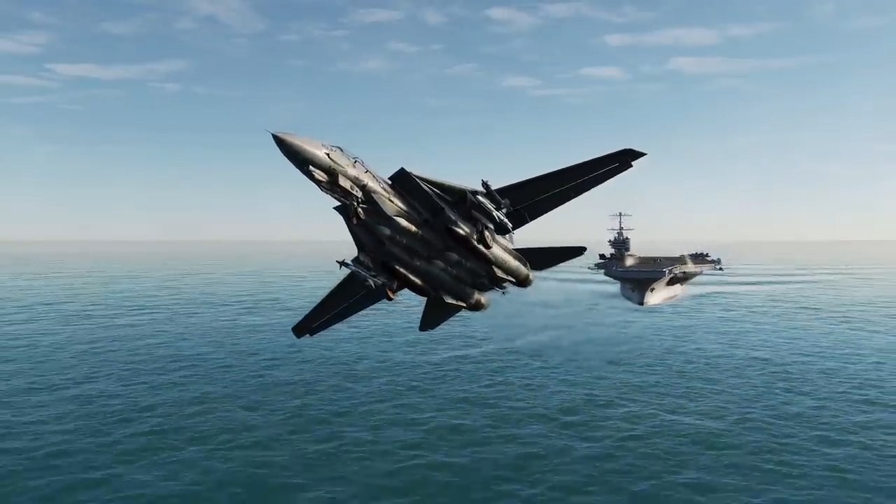 Watch Navy jets engage MiG-21s at high speed over Iraq