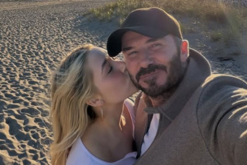 David Beckham enjoys quality time with daughter Harper after Victoria ...
