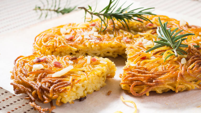 This retro pasta classic that transforms leftover spaghetti deserves a ...