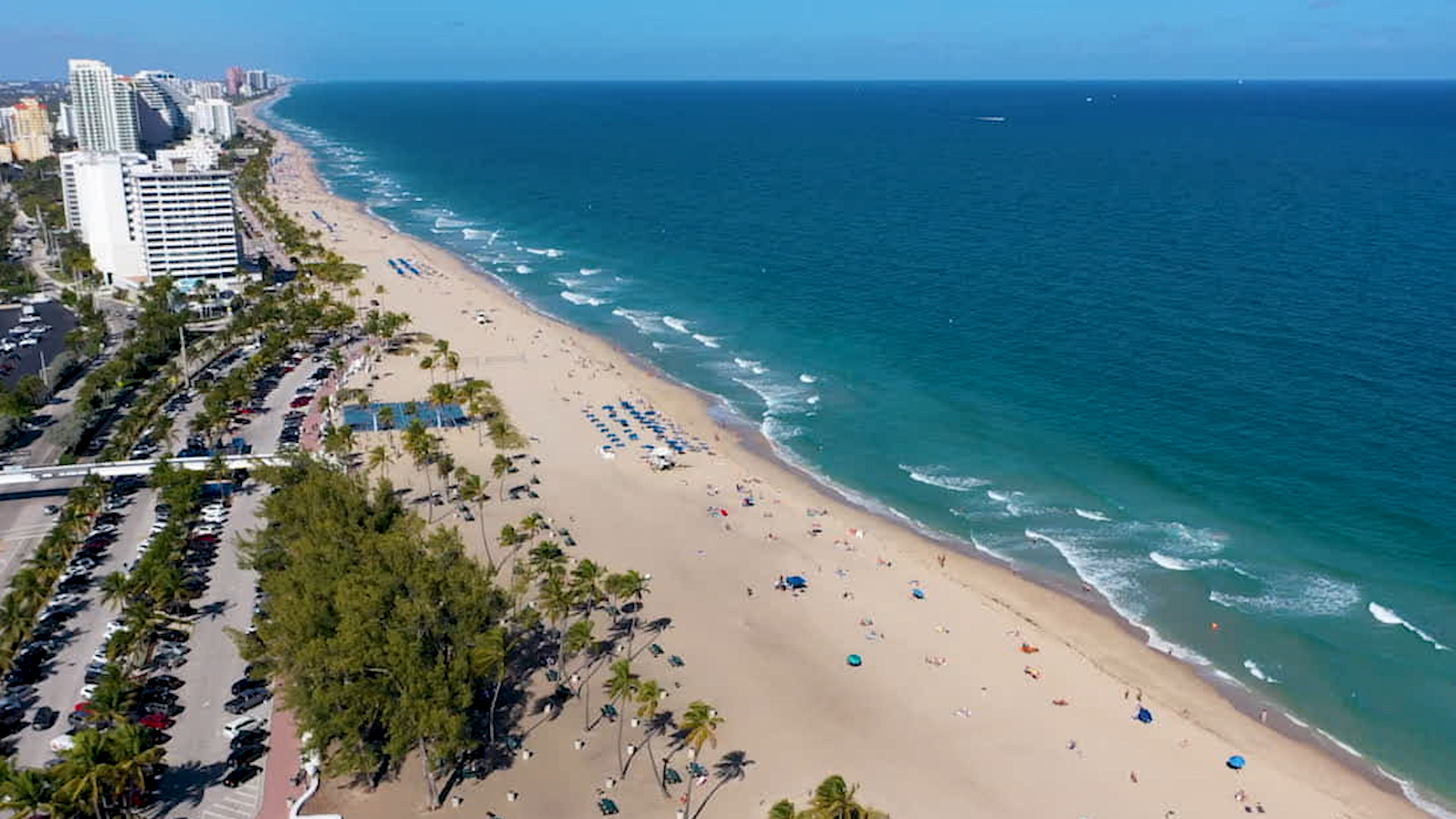 Exploring spring break destinations from an aerial perspective