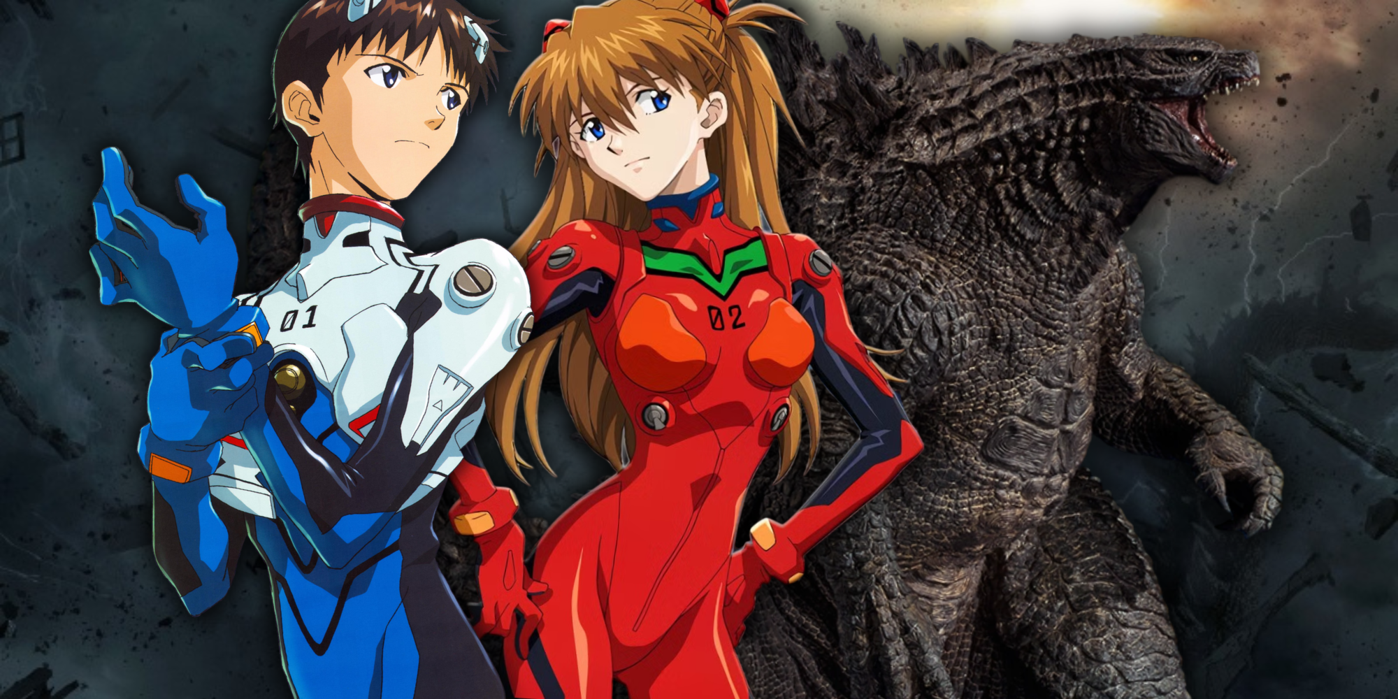 Godzilla gets nightmare Evangelion redesign in official new crossover