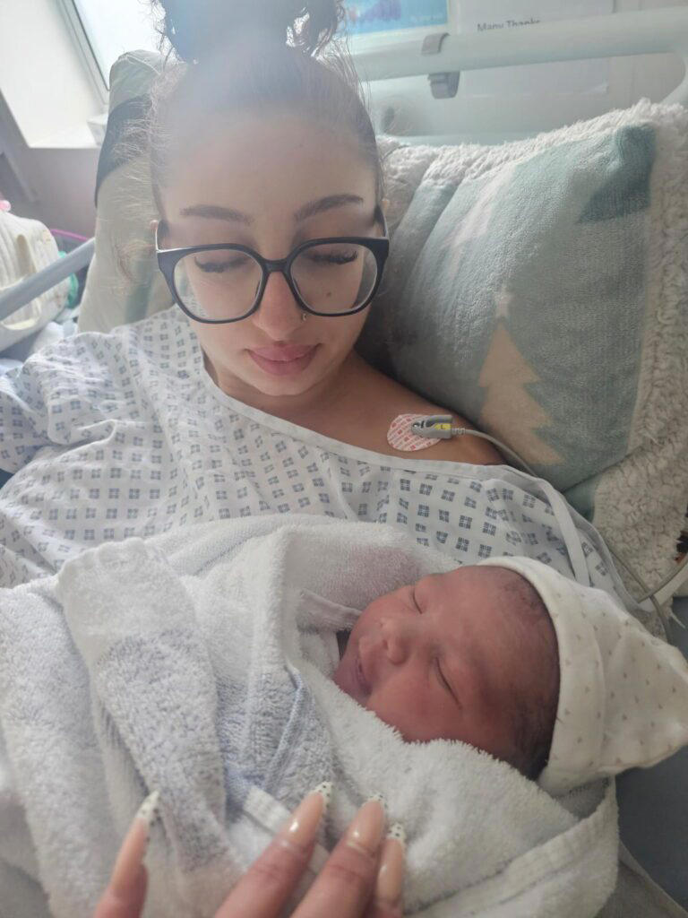 Baby starts chemotherapy at just one month old after rare eye cancer found