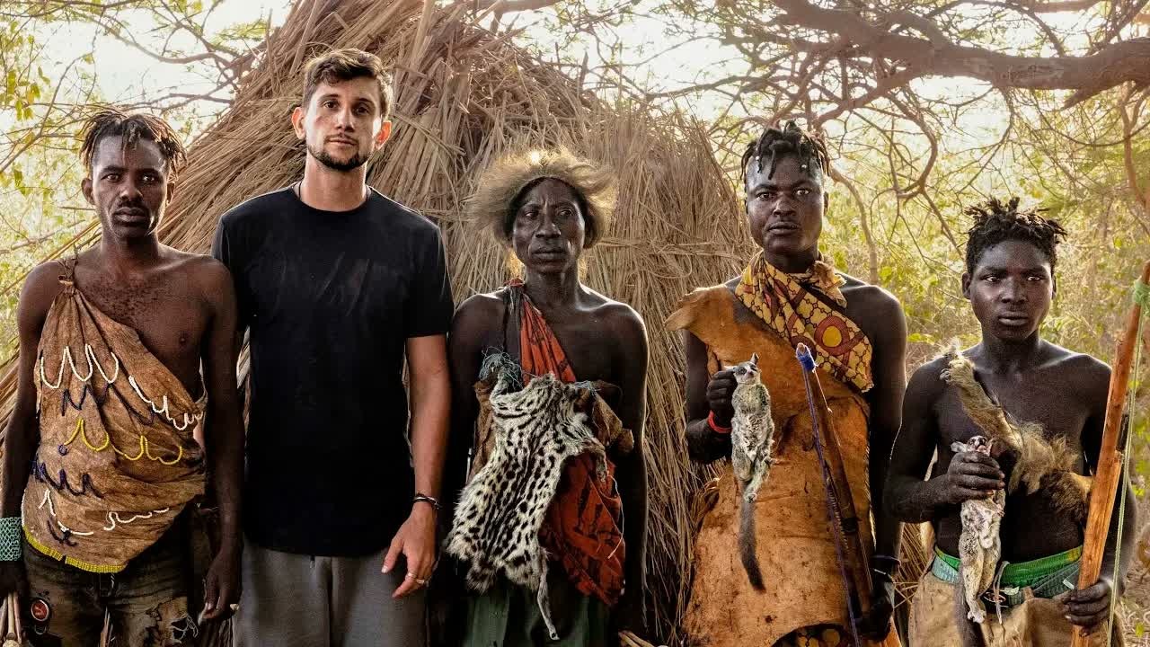Hunting for food with the Hadzabe people in Tanzania