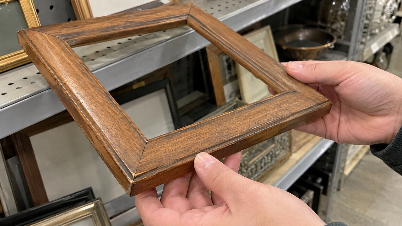 How to tell if a thrift store frame is worth buying
