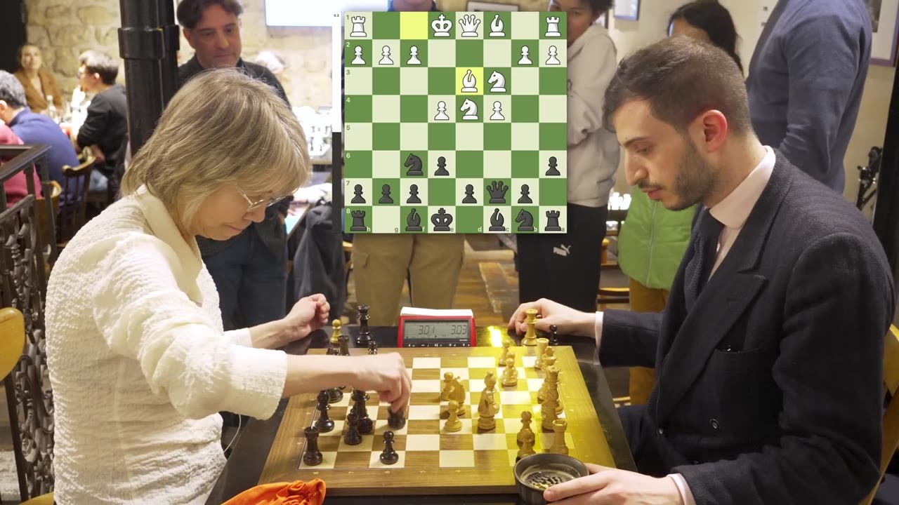 A casual bar chess player challenges a grandmaster - the game ends in ...