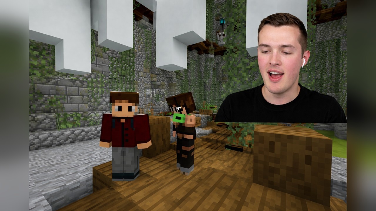 Real BeckBroJack takes on fake BeckBroJack in Minecraft