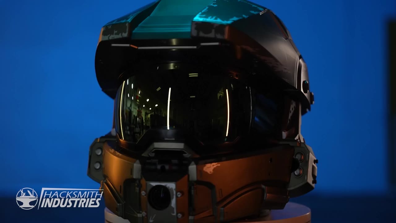 A real-life Master Chief helmet could identify enemies - then the team ...