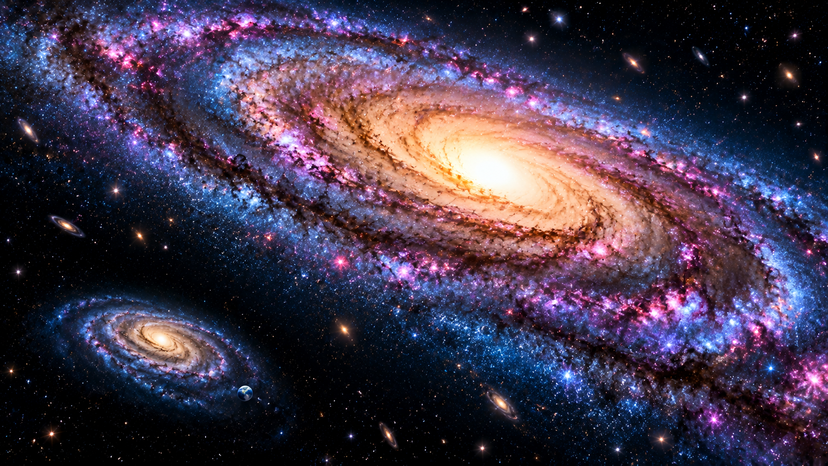 Andromeda’s Scale - The Galaxy That Makes Earth Feel Impossible Small