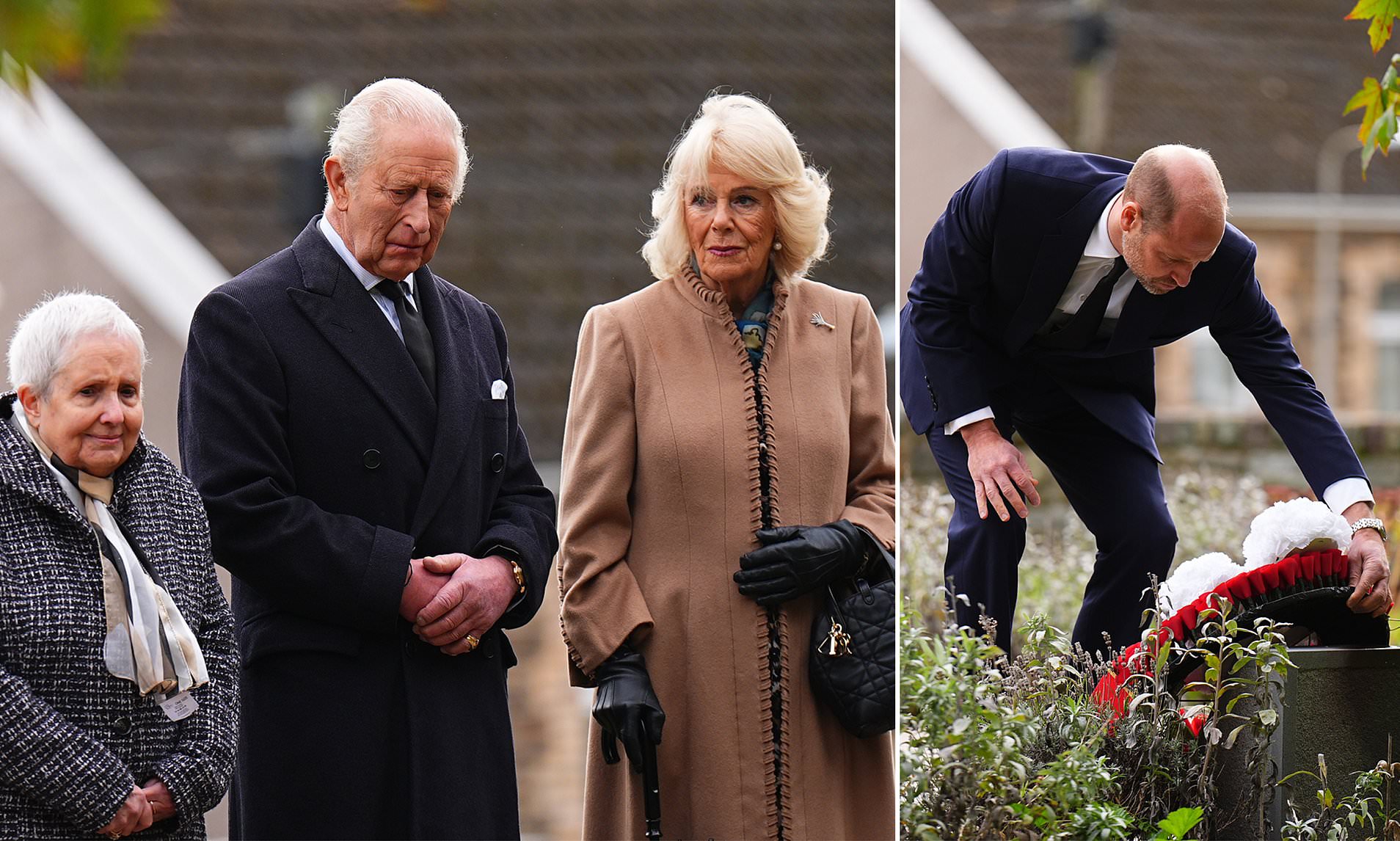 King meets last Aberfan survivors pulled to safety as royals remember ...