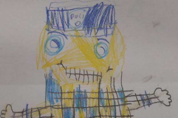 Children’s drawings brighten police station after Laverstock burglary
