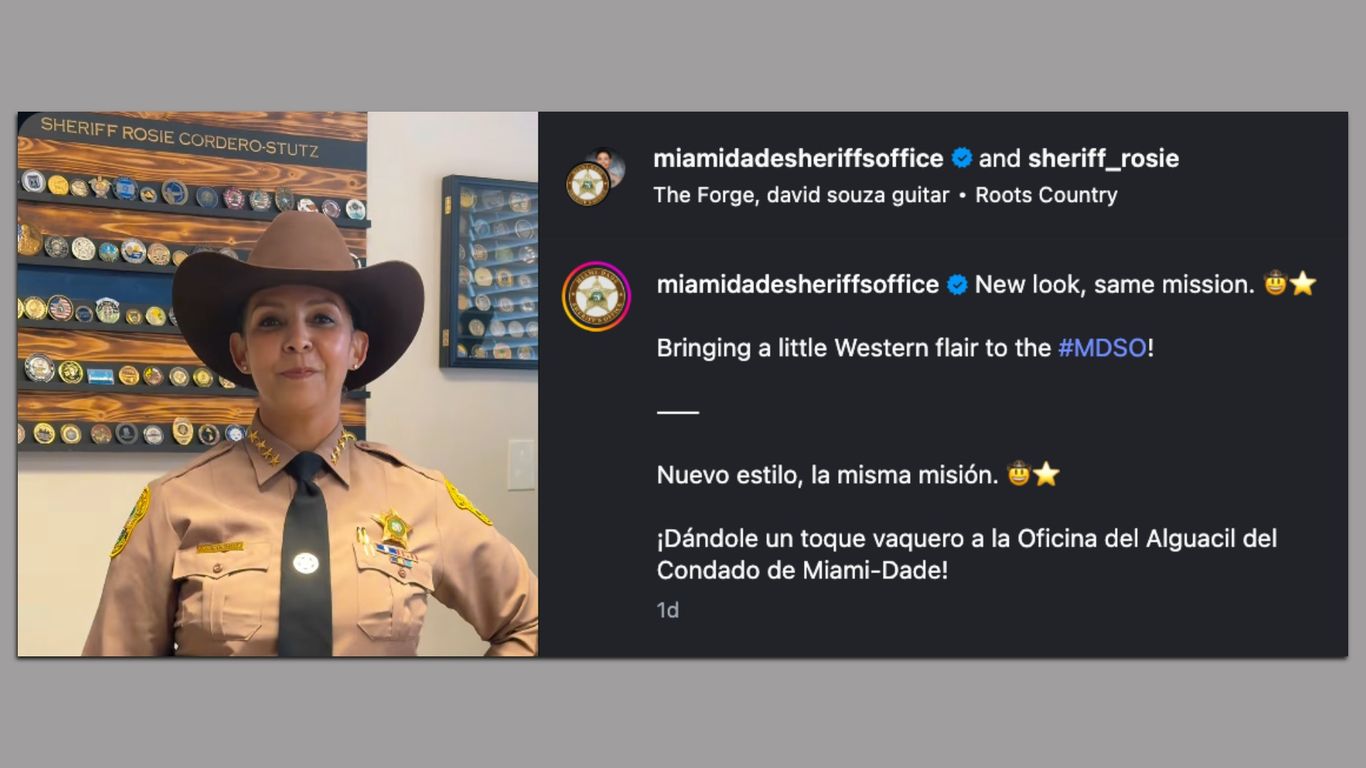 Miami-Dade Sheriff's Office spends $132,500 on cowboy hats