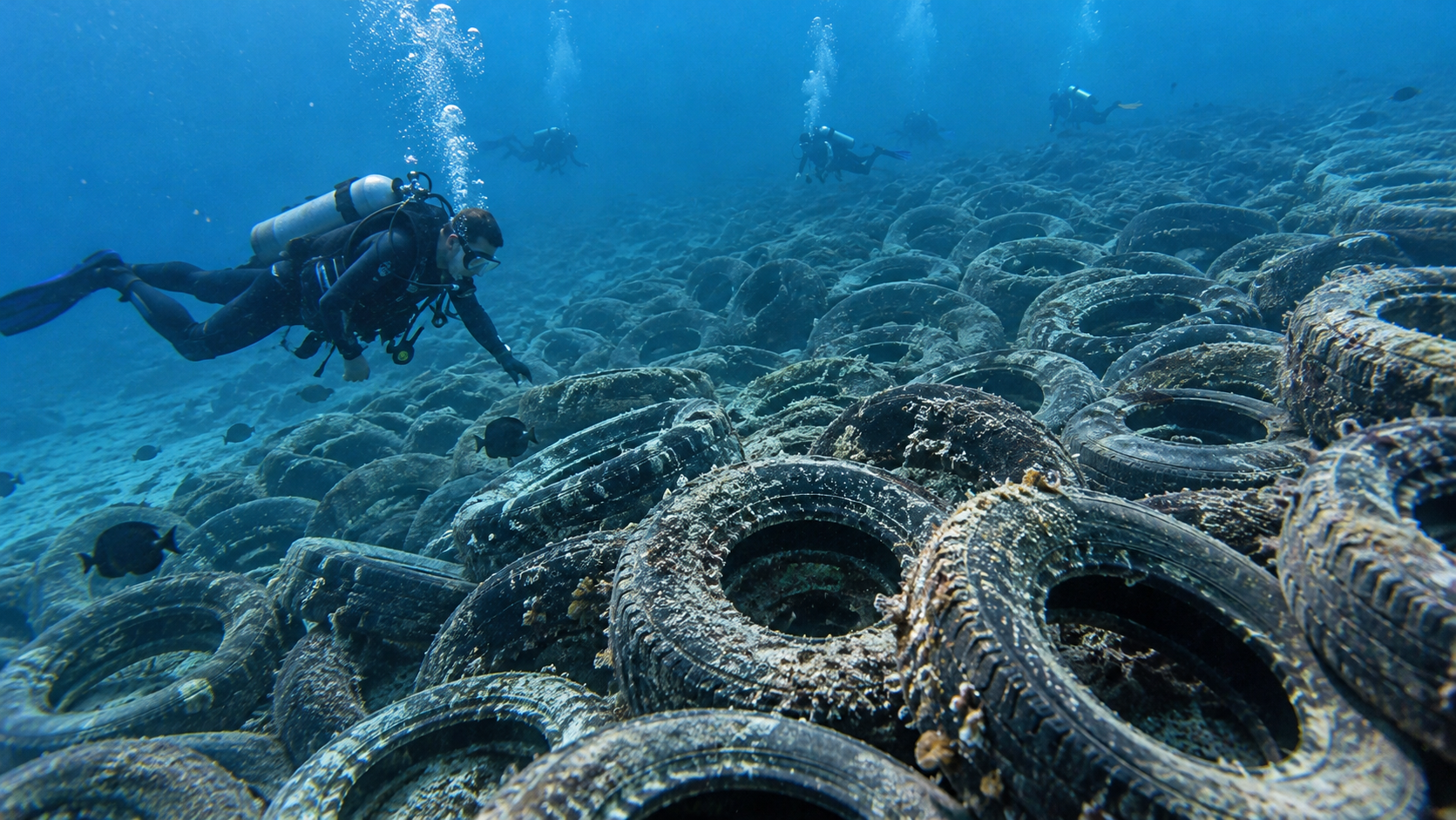 Florida dumped 2 million tires into the ocean to help marine life - the ...