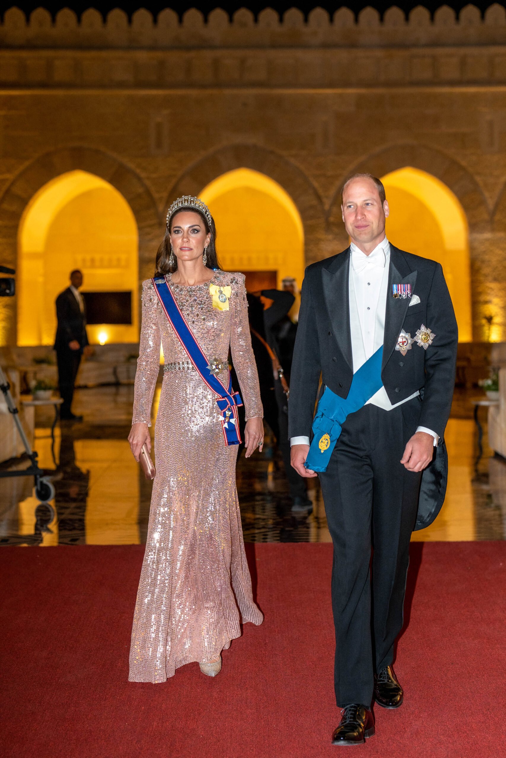 Kate Middleton en robe jaune Elie Saab, son apparition de princesse au ...