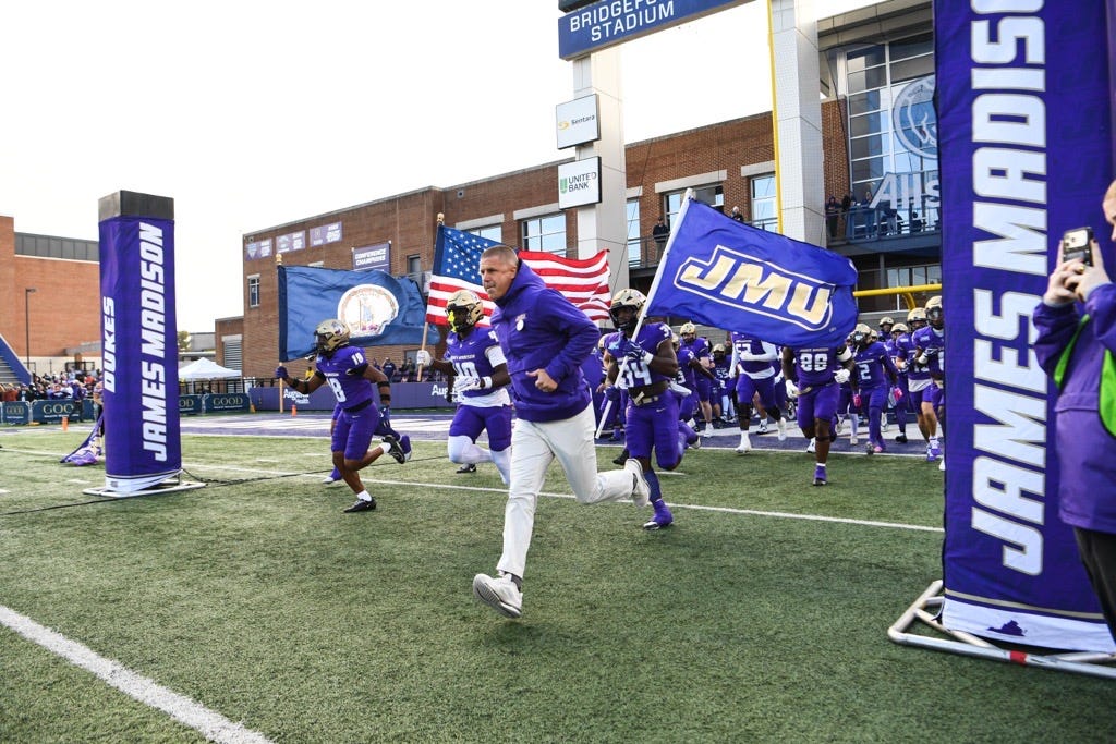 James Madison football lost another coach. Its winning machine never ...