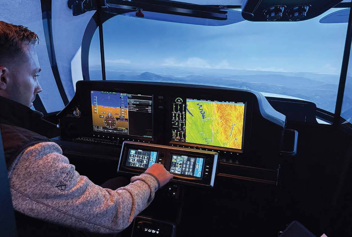 Sim lab: The importance of pilots being 'mission ready'