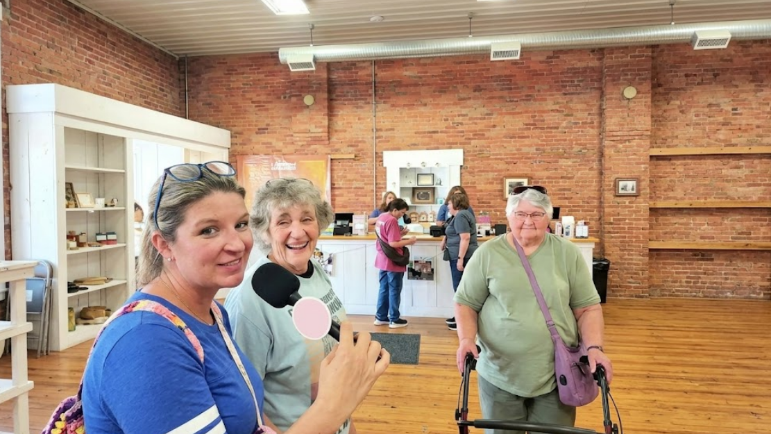 A lifelong friendship built around quilting and fabric