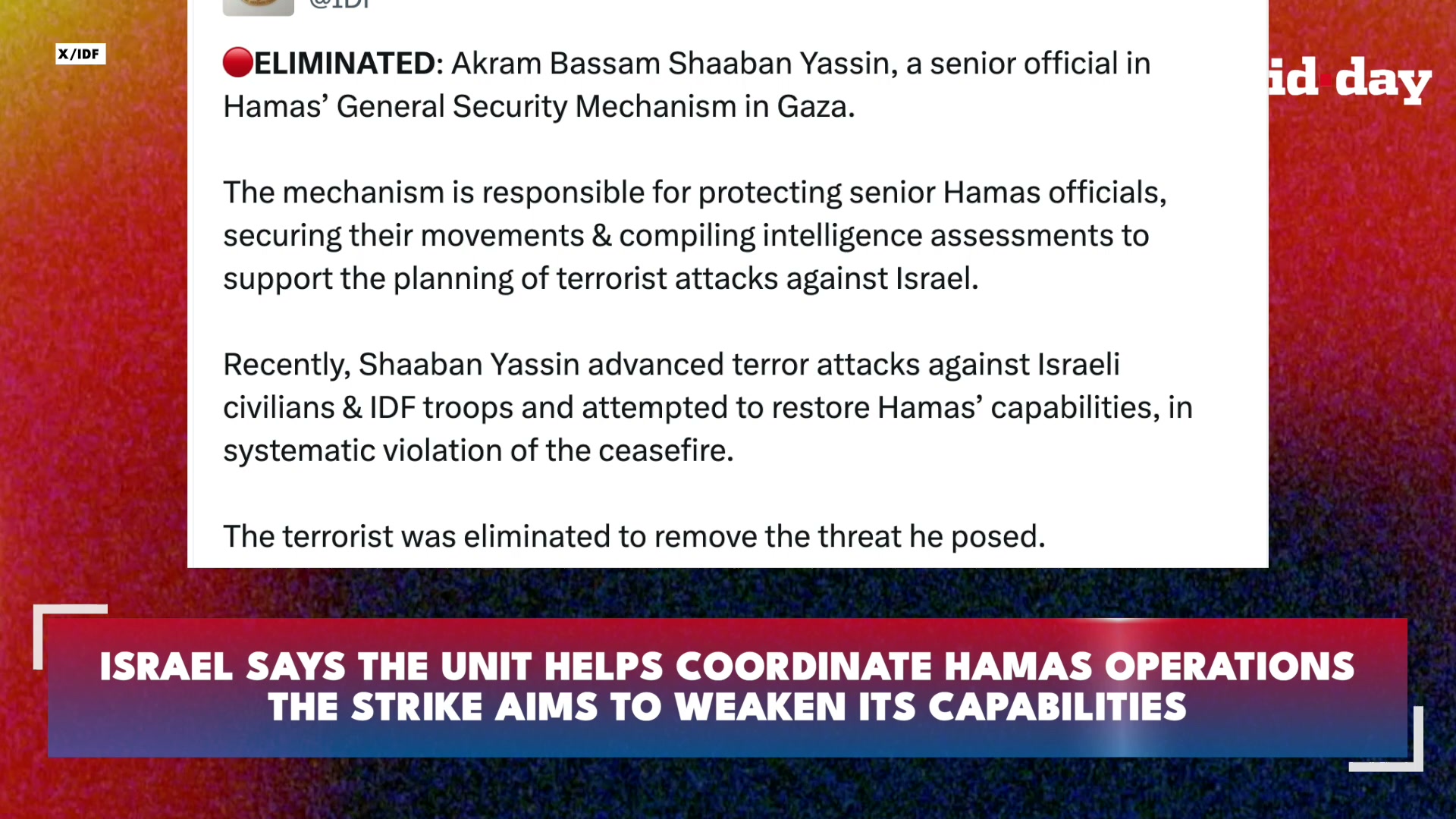 Oct 7 Louk’s abduction cell wiped out, Israel eliminates last Hamas ...
